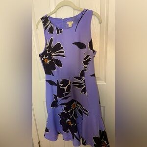 J Crew Bold Floral Dress